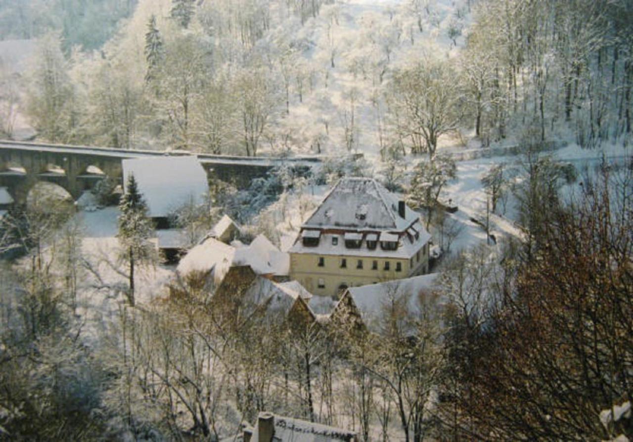 Herrnmuehle - Pension & Ferienwohnungen Rothenburg ob der Tauber Exterior photo
